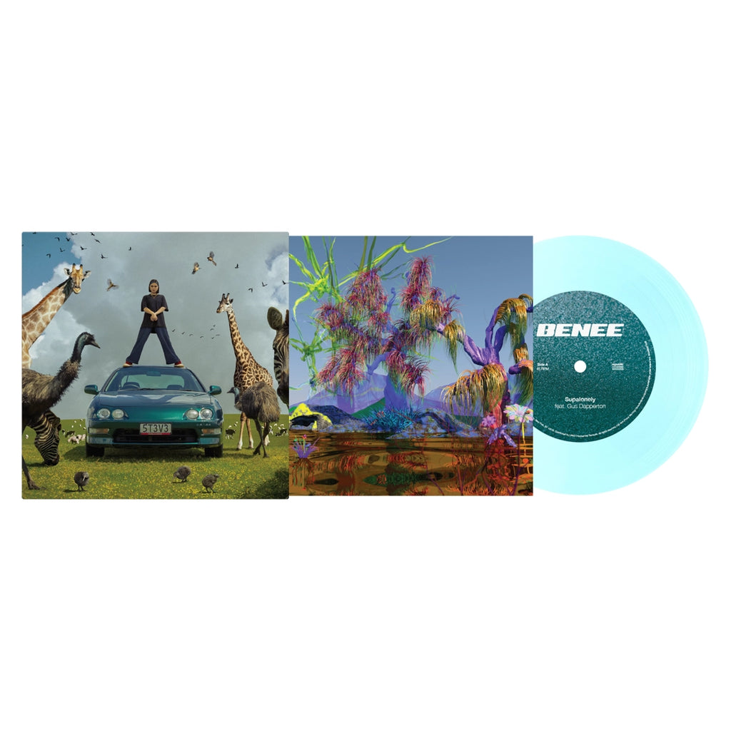 Supalonely (Store Exclusive Coloured 7inch Single + Signed Art Card) - BENEE, Gus Dapperton - platenzaak.nl