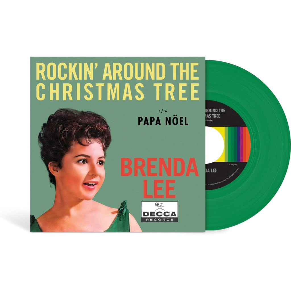 Rockin' Around The Christmas Tree / Papa Nöel (Store Exclusive Translucent Emerald 7Inch) - Brenda Lee - platenzaak.nl