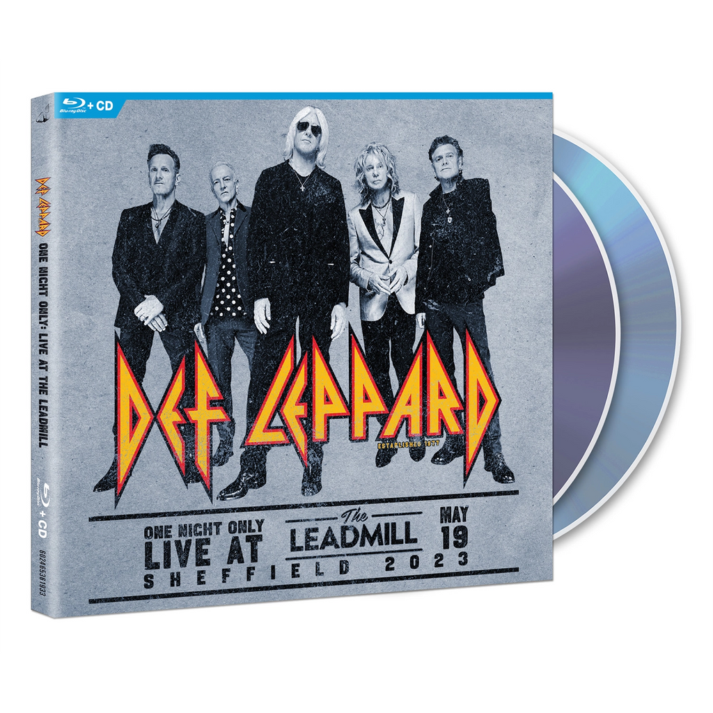 One Night Only - Live at The Leadmill Sheffield 2023 (Blu-Ray+CD) - Def Leppard - platenzaak.nl