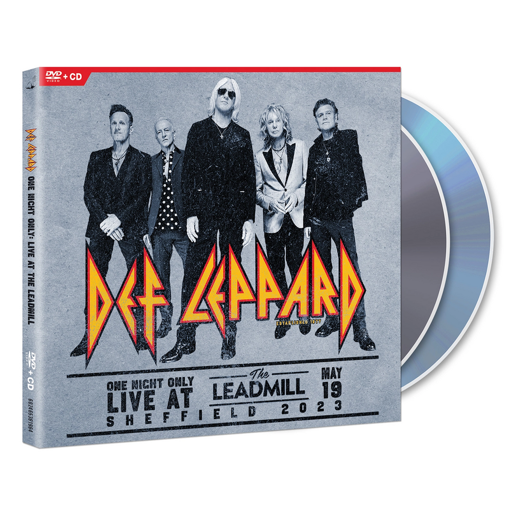 One Night Only - Live at The Leadmill Sheffield 2023 (DVD+CD) - Def Leppard - platenzaak.nl