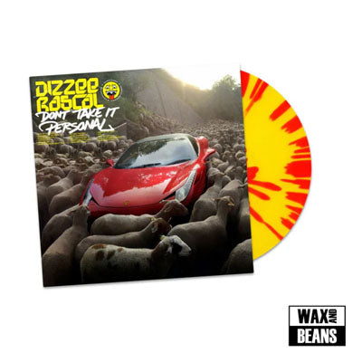 Dizzy Rascal Plastering Don’t Take It Personal (Yellow Red Splatter LP) - Dizzee Rascal ...