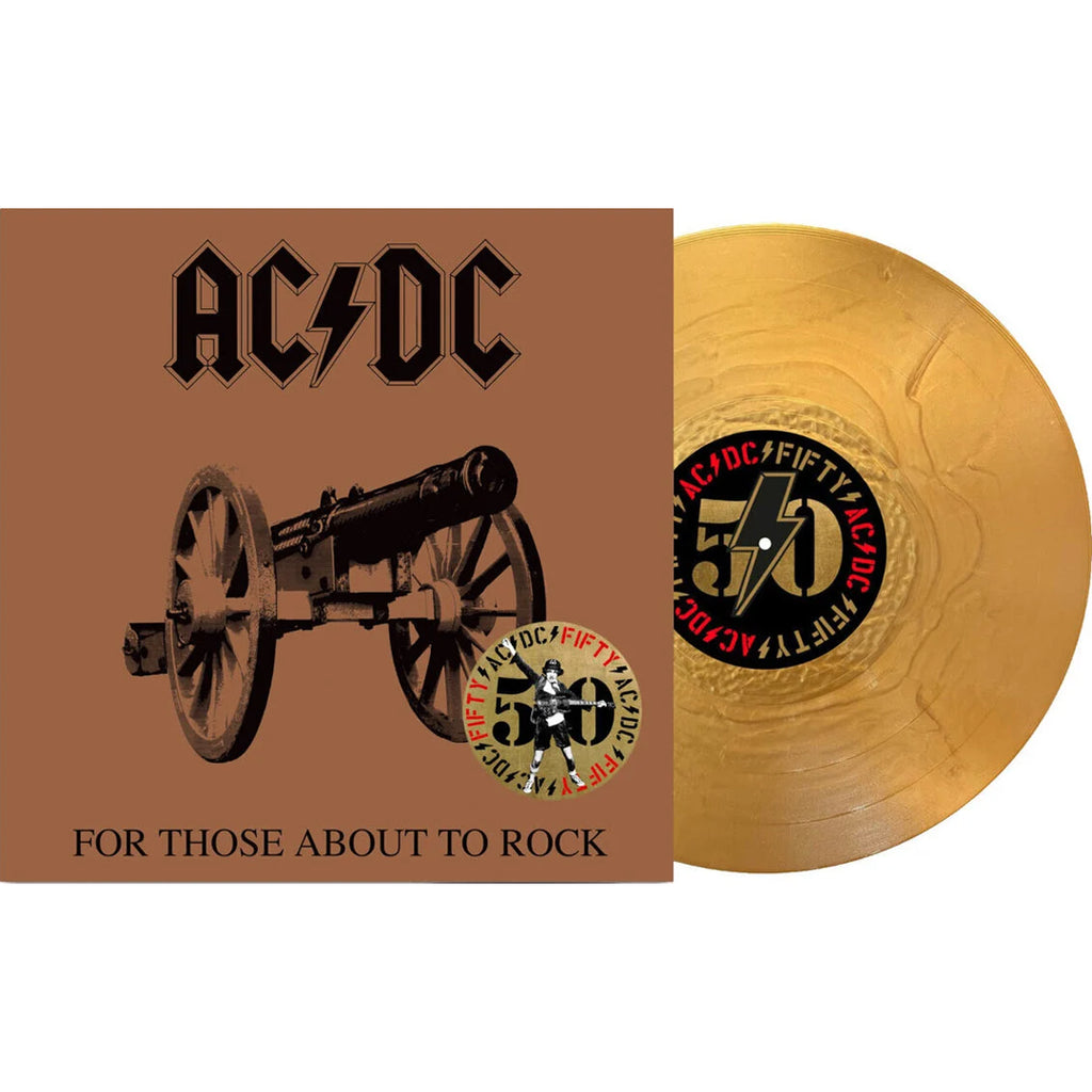 For Those About To Rock (We Salute You) (Gold Metallic LP) - AC/DC - platenzaak.nl