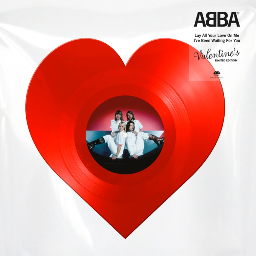 Lay All Your Love 12" (Heart Shaped) - ABBA - platenzaak.nl