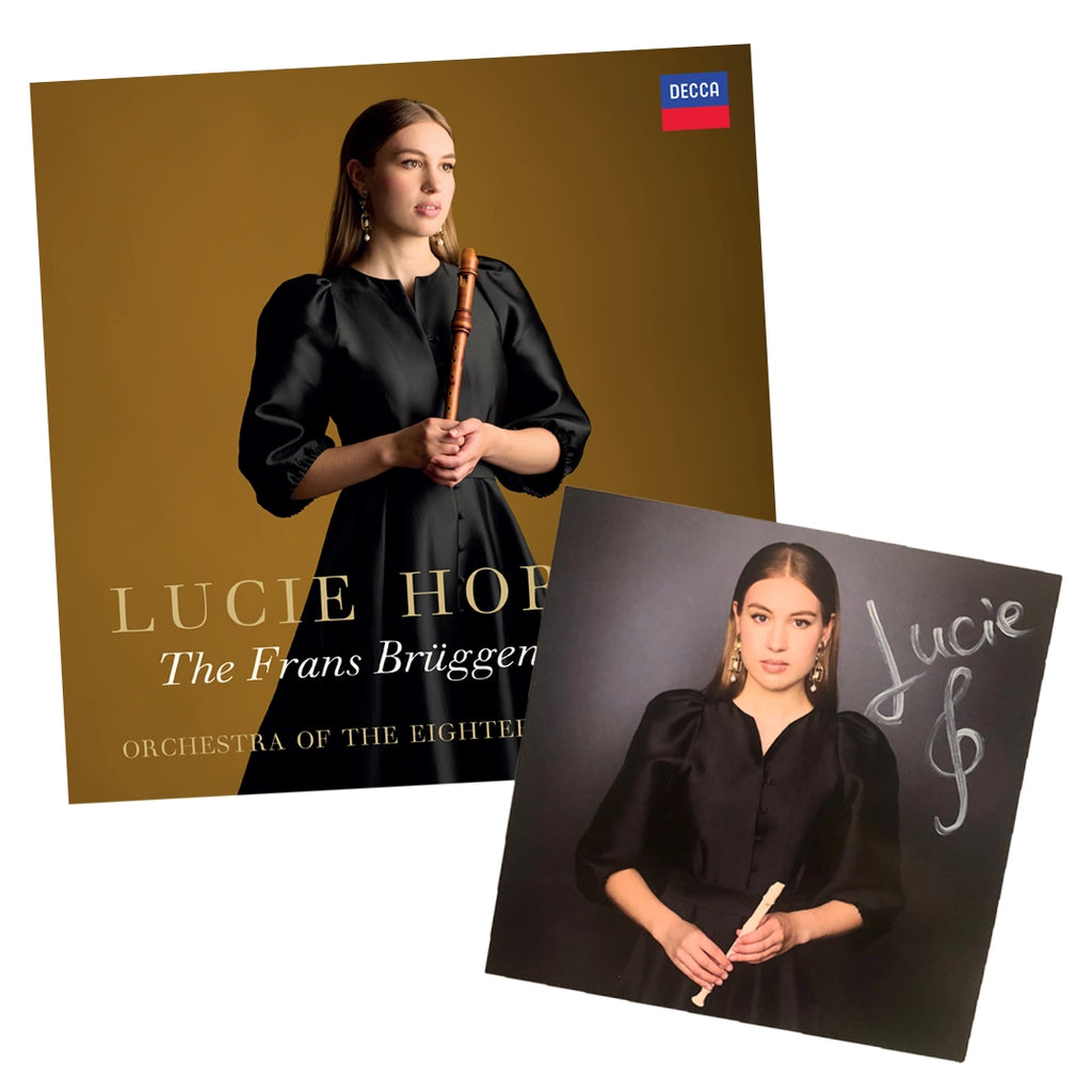 The Frans Brüggen Project (Store Exclusive CD + Signed Art Card) - Lucie Horsch - platenzaak.nl