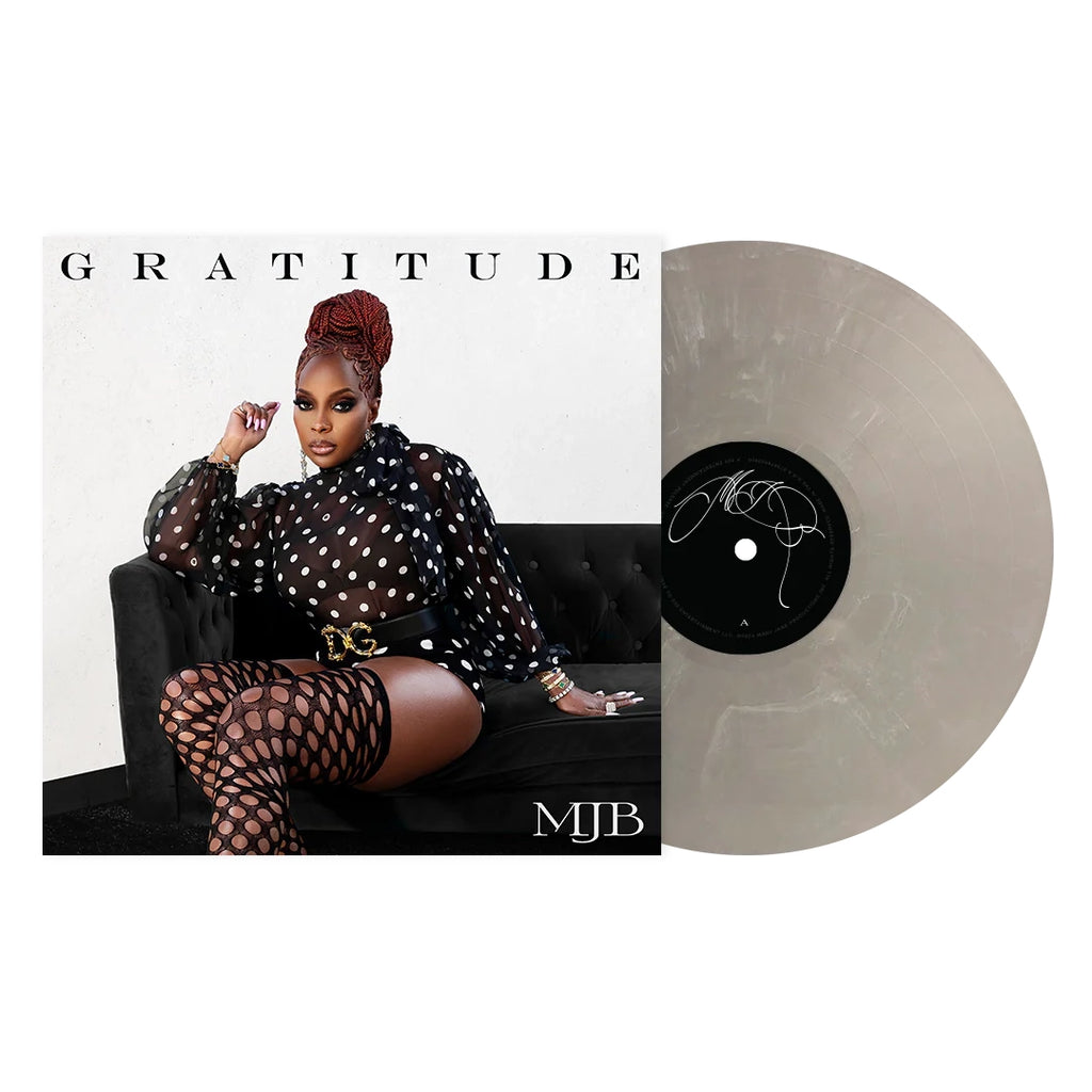 Gratitude (Silver With White Swirl LP) - Mary J Blige - platenzaak.nl