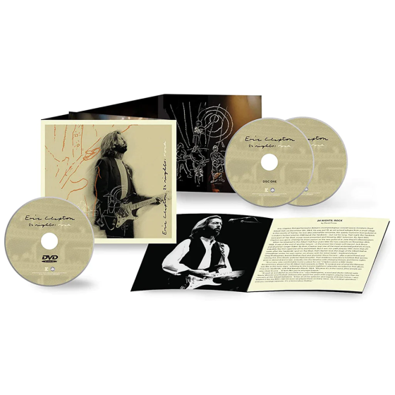 24 Nights: Rock (2CD+DVD) - Eric Clapton - platenzaak.nl