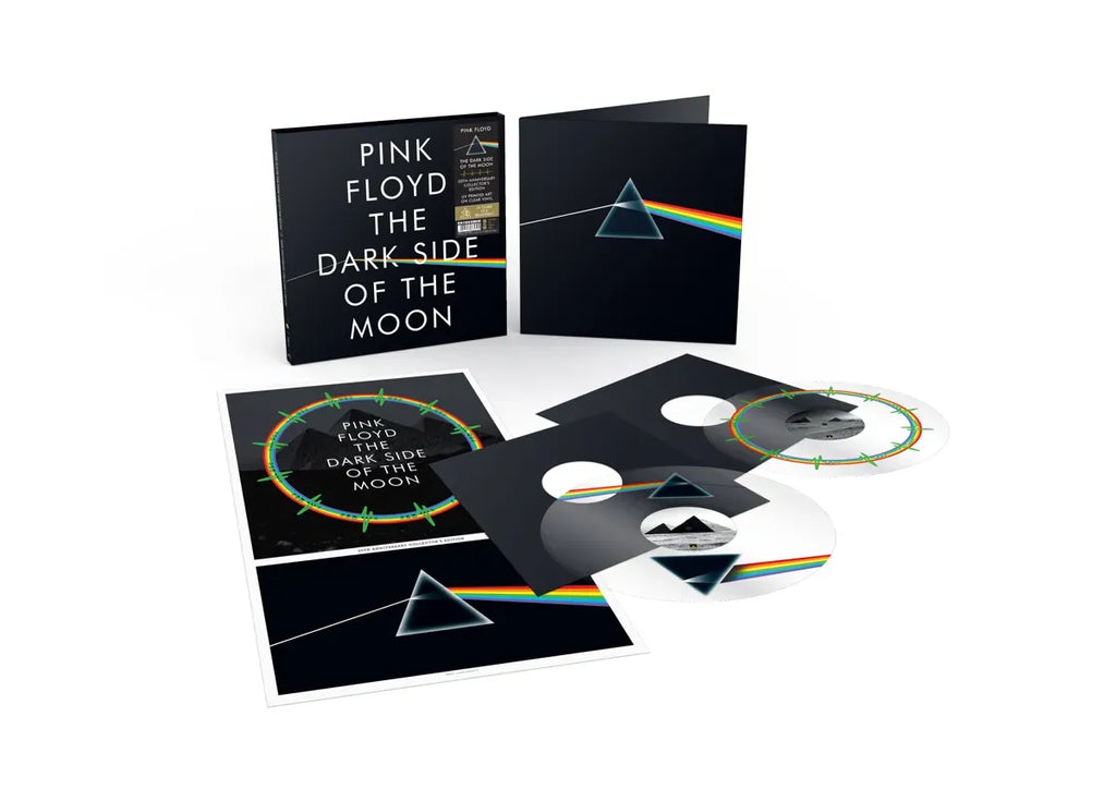 The Dark Side of the Moon (50th Anniversary Clear 2LP) - Pink Floyd - platenzaak.nl
