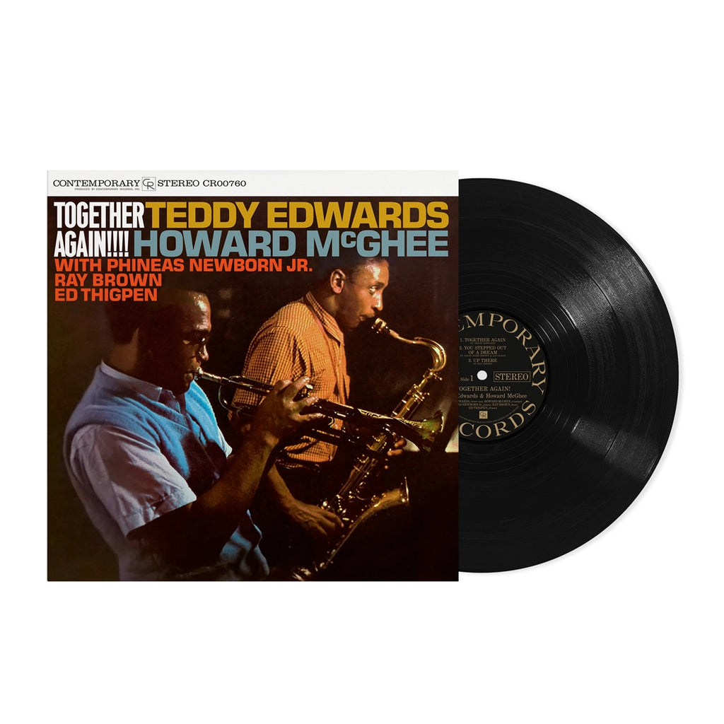 Together Again!!!! (LP) - Teddy Edwards, Howard McGhee, Phineas Newborn Jr., Ed Thigpen, Ray Brown - platenzaak.nl