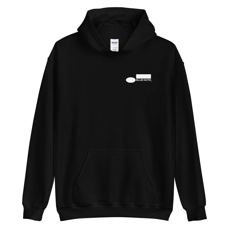 Blue Note Logo (Black Hoodie) - Blue Note - platenzaak.nl