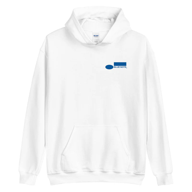 Blue Note Logo (White Hoodie) - Blue Note - platenzaak.nl