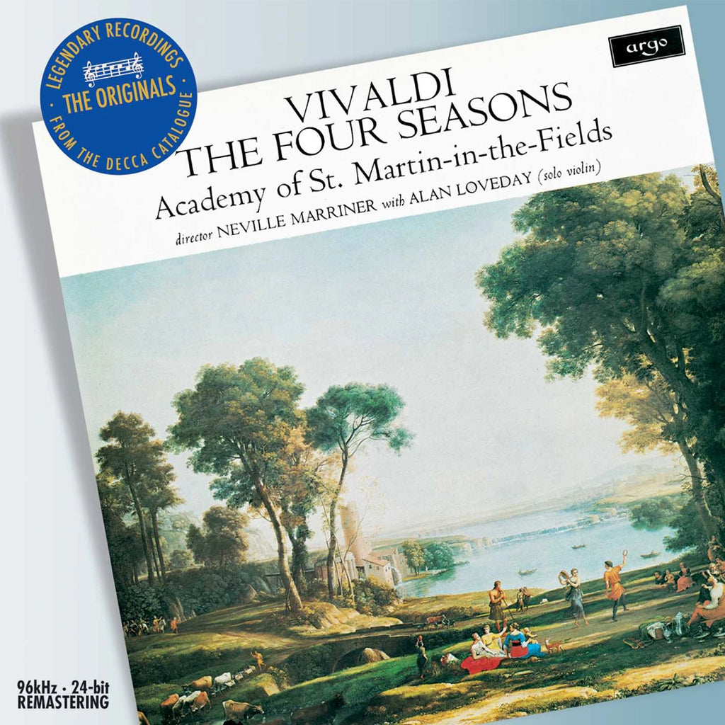 Vivaldi: The Four Seasons etc (CD) - Alan Loveday, Academy of St Martin in the Fields, Sir Neville Marriner - platenzaak.nl