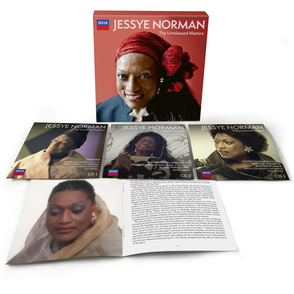 Jessye Norman - The Unreleased Masters (Strauss-Wagner-Berlioz-Haydn-Britten) (3CD) - Jessye Norman - platenzaak.nl