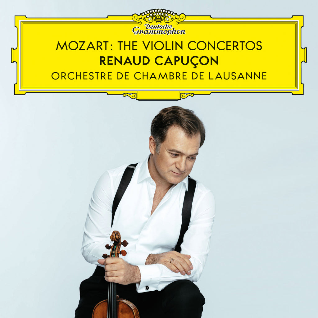 Mozart: Violin Concertos Nos. 1-5 & Rondos (2CD) - Renaud Capuçon, Orchestre de Chambre de Lausanne - platenzaak.nl