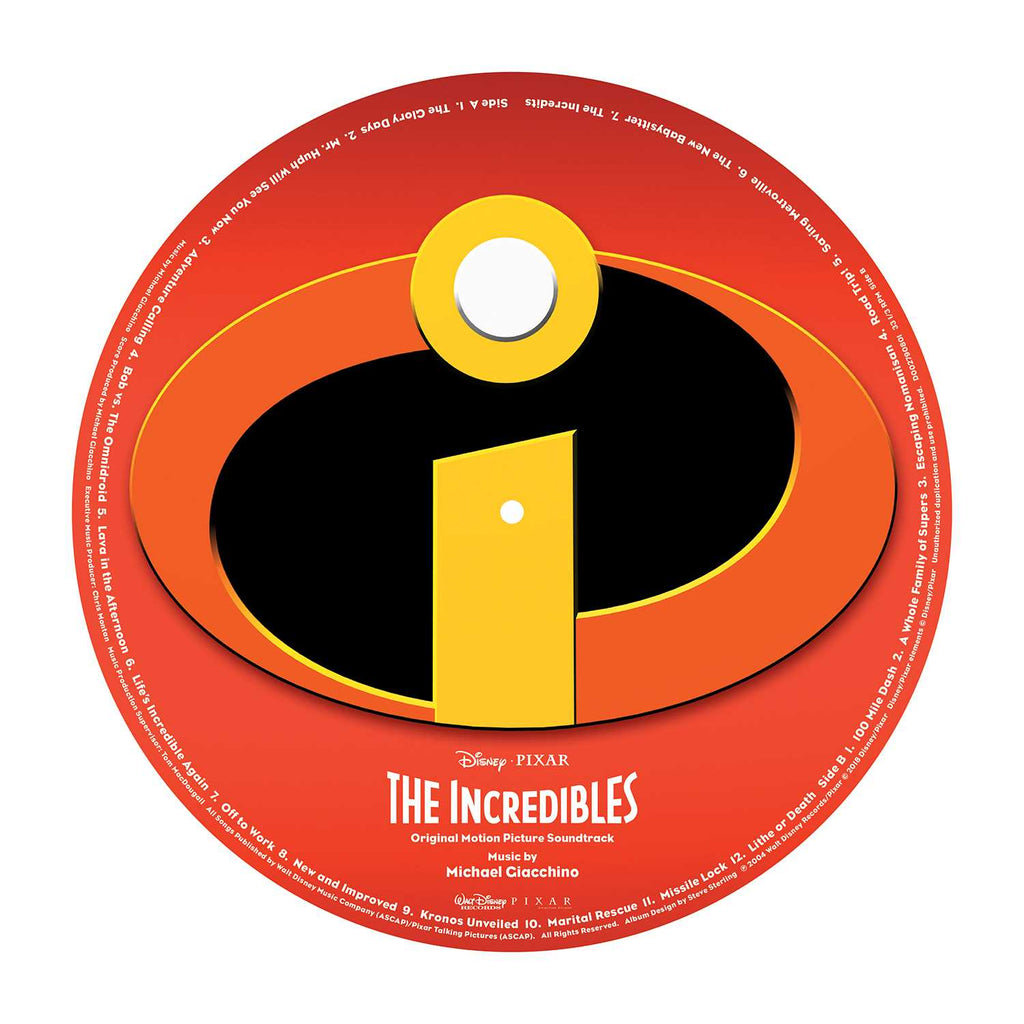 The Incredibles (Picture Disc LP) - Michael Giacchino - platenzaak.nl
