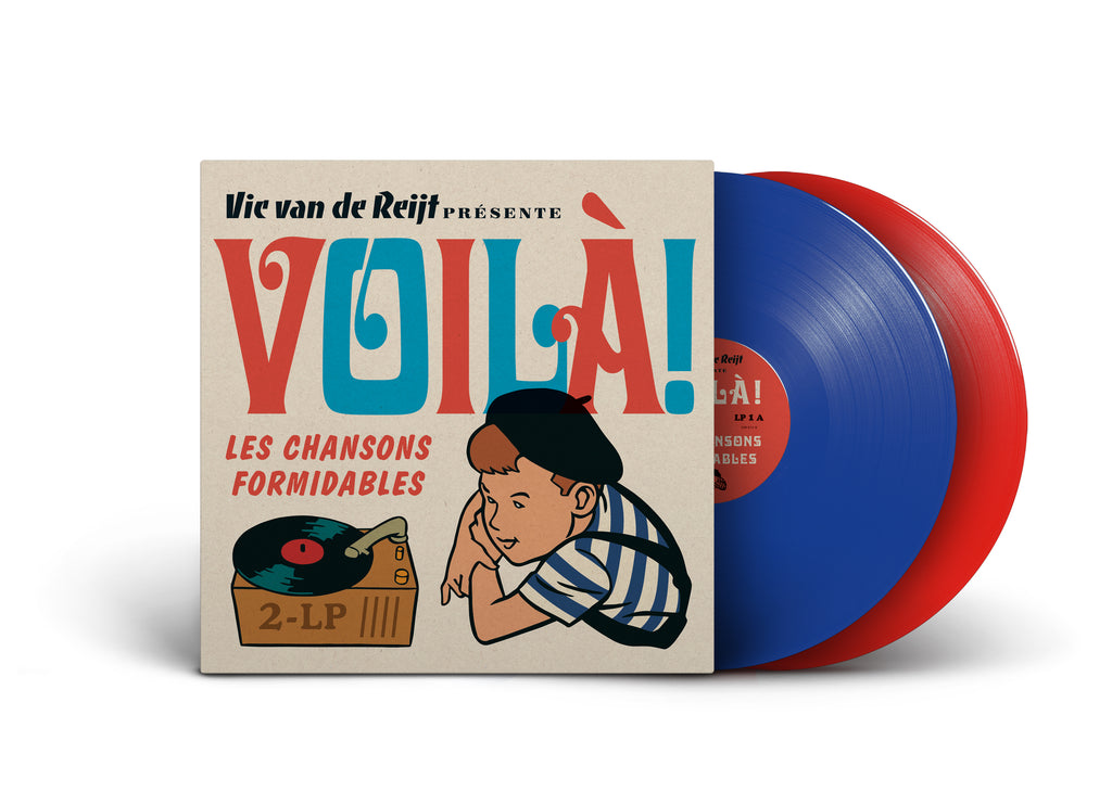 Vic van de Reijt présente: Voila! Les Chansons Formidables (Blue & Red 2LP) - Various Artists - platenzaak.nl