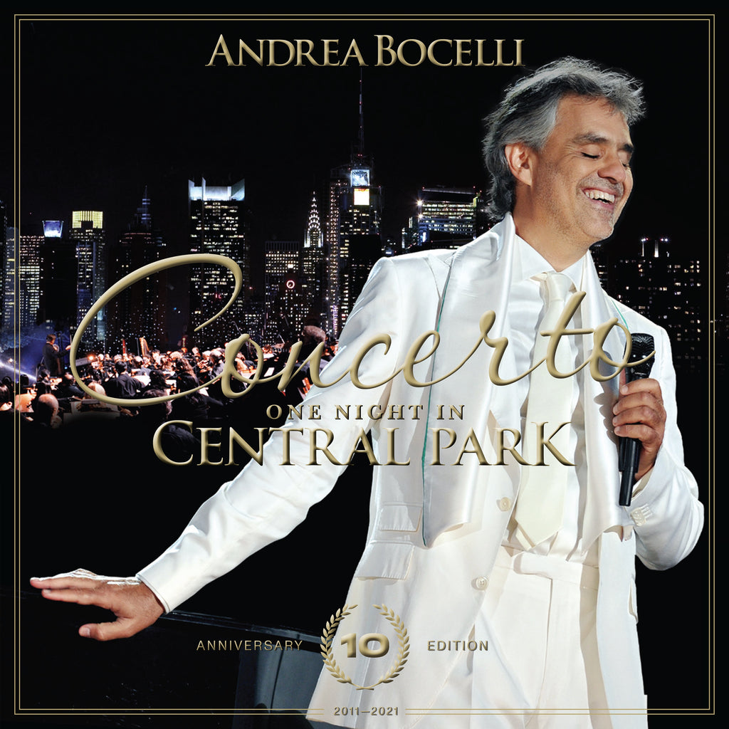 Concerto: One Night in Central Park 10th Anniversary (Store Exclusive CD+DVD+Poster) - Andrea Bocelli - platenzaak.nl