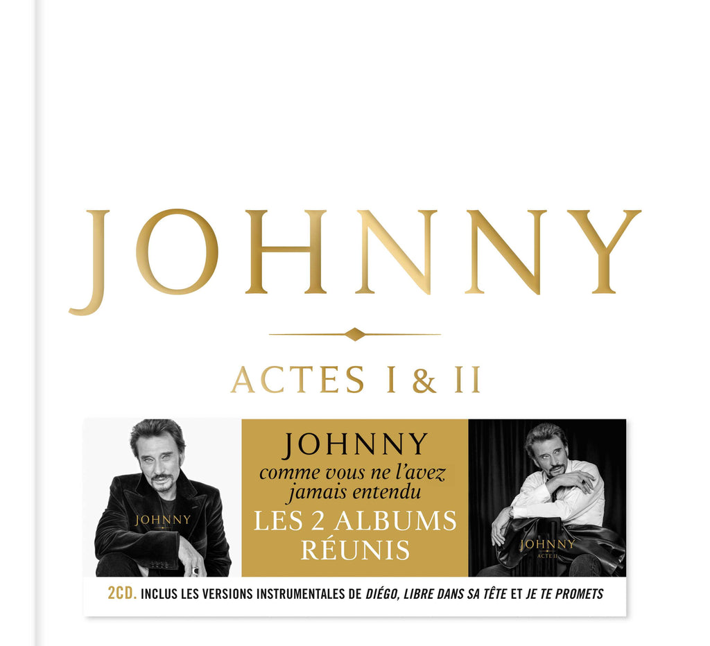 Johnny Acte I + Acte II (2CD) - Johnny Hallyday - platenzaak.nl