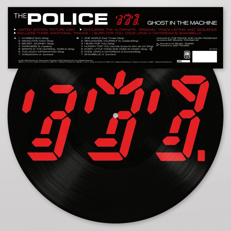 Ghost In The Machine (Picture Disc) - The Police - platenzaak.nl
