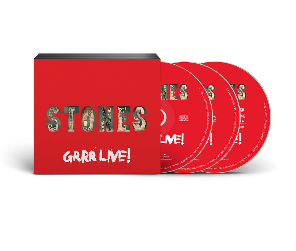 GRRR Live! (2CD+DVD) - The Rolling Stones - platenzaak.nl