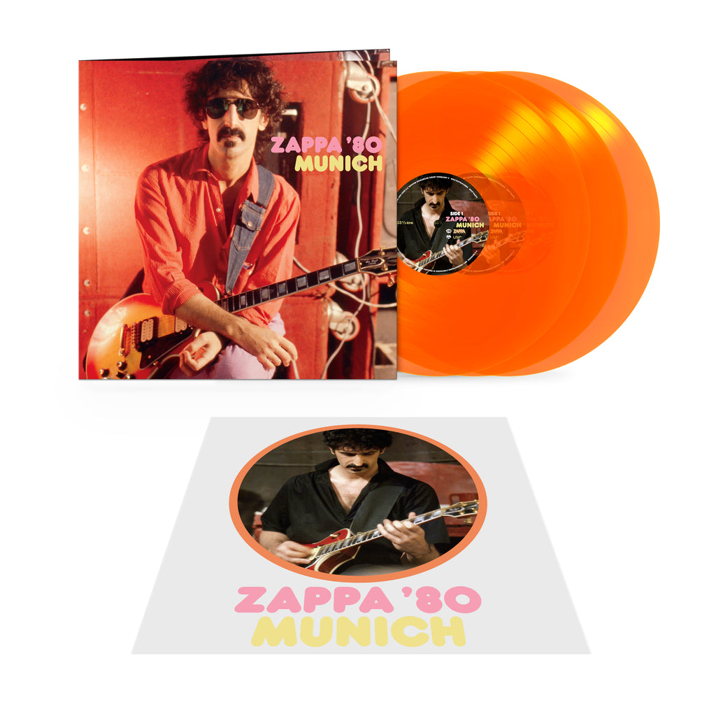 Munich '80 (Store Exclusive Transparent Orange 3LP) - Frank Zappa - platenzaak.nl