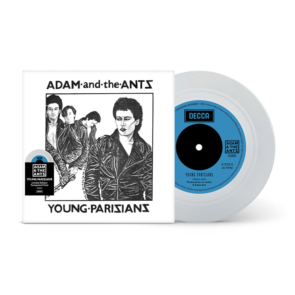 Young Parisians / Lady (Clear 7Inch Single) - Adam and The Ants - platenzaak.nl