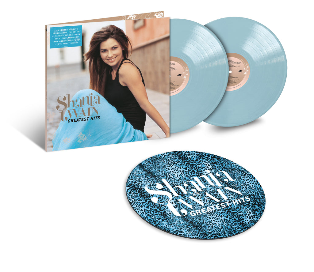 Greatest Hits (Opaque Baby Blue 2LP+Slipmat) - Shania Twain - platenzaak.nl