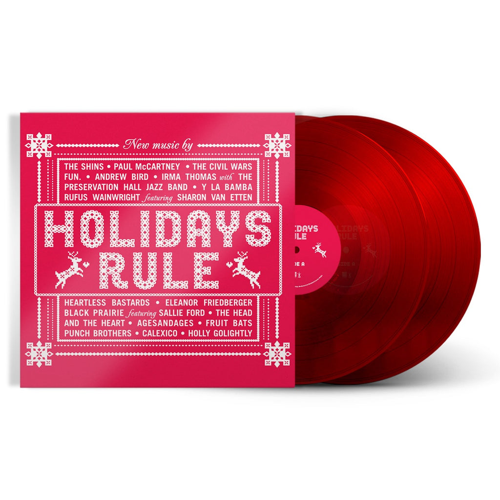 Holidays Rule (Red Transulcent 2LP) - Various Artists - platenzaak.nl