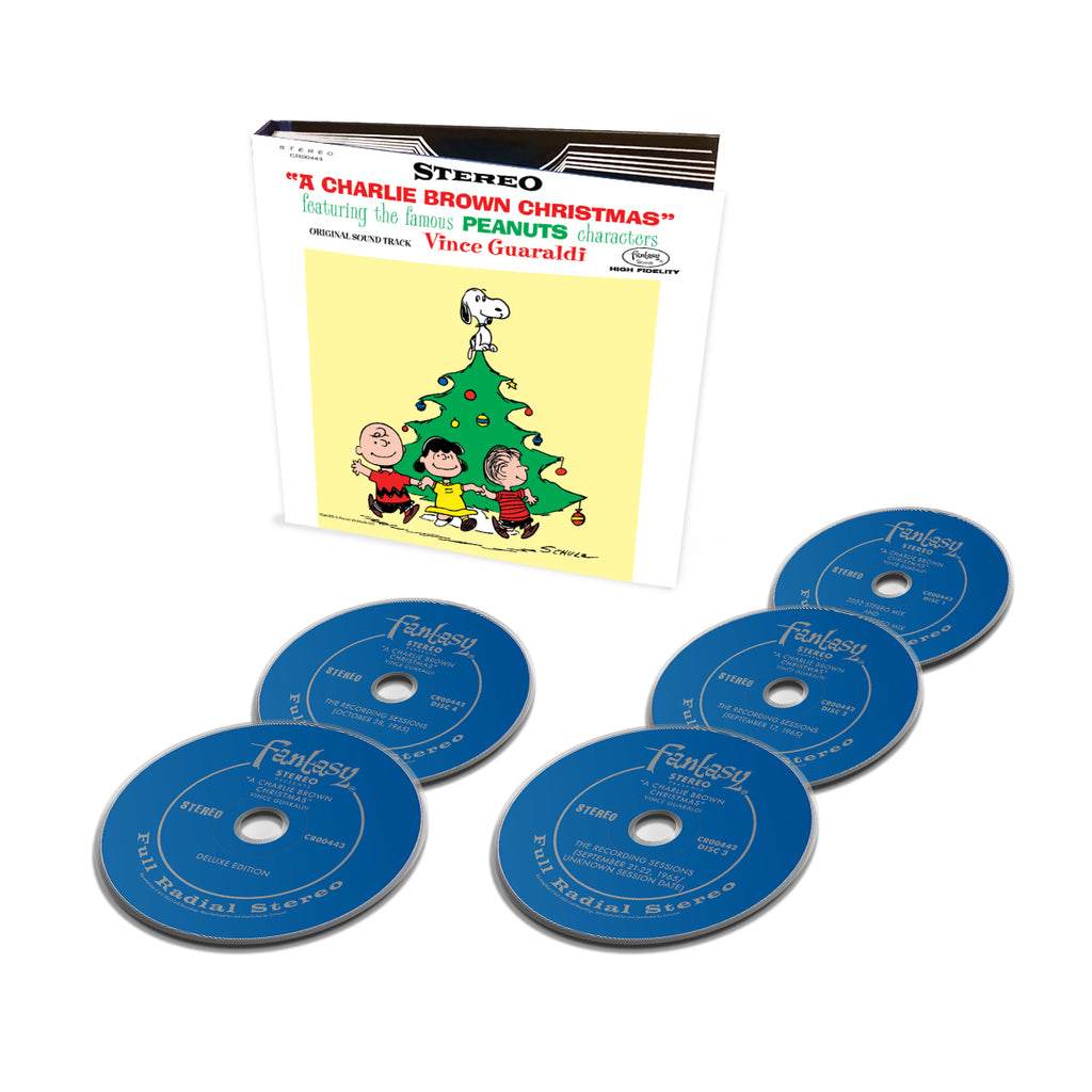 A Charlie Brown Christmas (Deluxe 5CD Boxset) - Vince Guaraldi Trio - platenzaak.nl