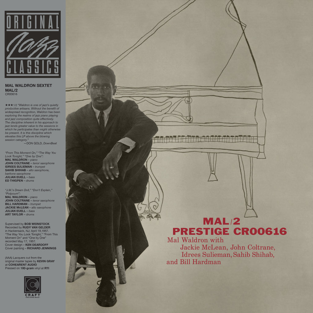 Mal/2 (LP) - Mal Waldron Sextet, John Coltrane - platenzaak.nl