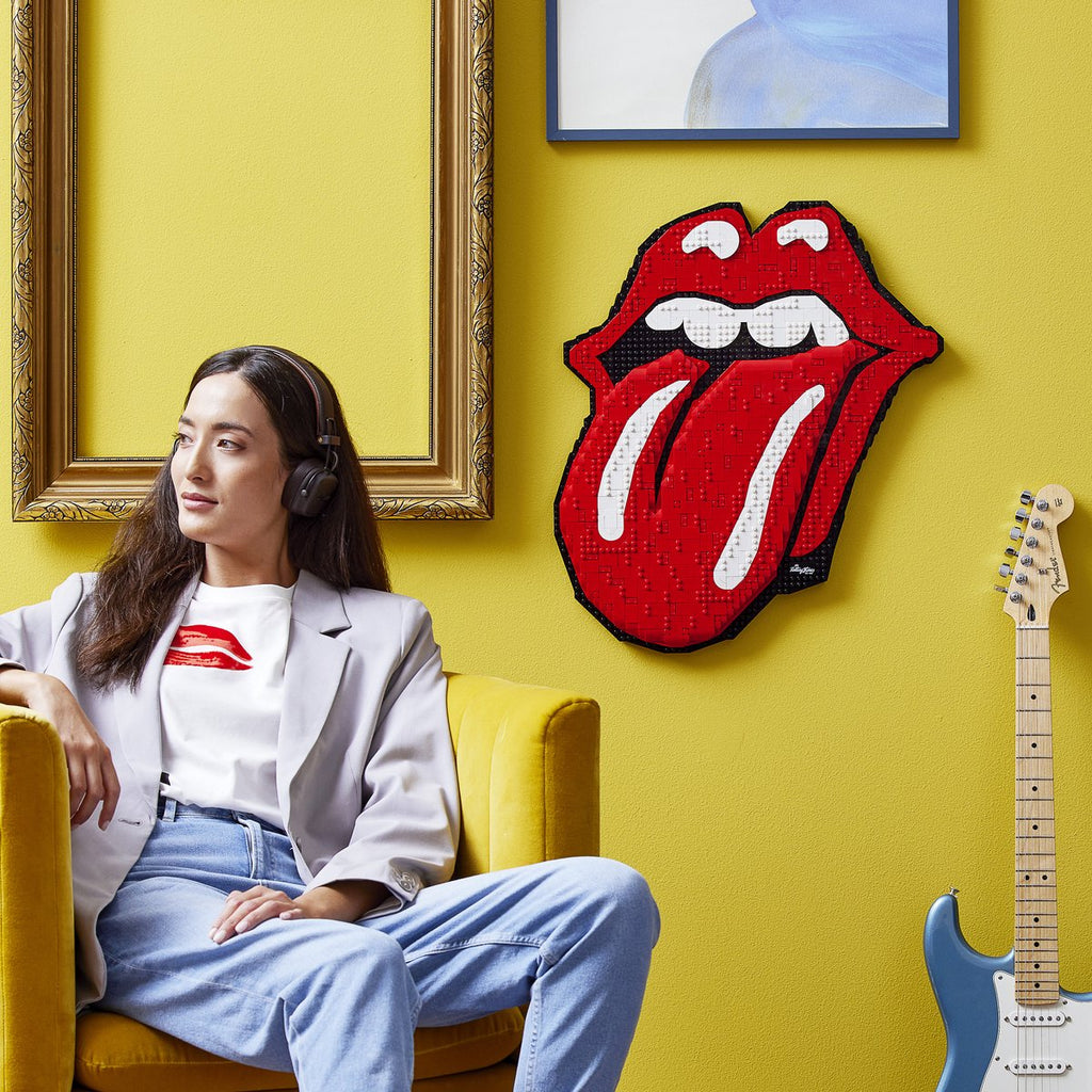 LEGO Art: The Rolling Stones Tongue (LEGO) - Platenzaak.nl