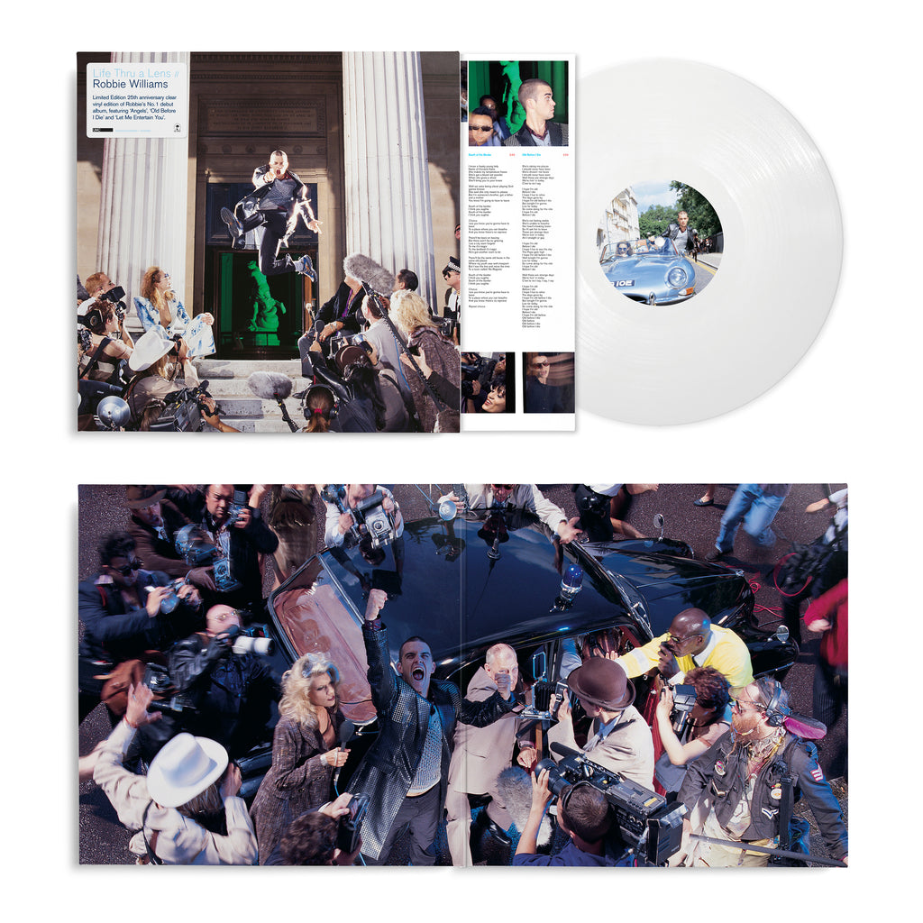 Life Thru A Lens 25th Anniversary (Clear Coloured LP) - Robbie Williams - platenzaak.nl