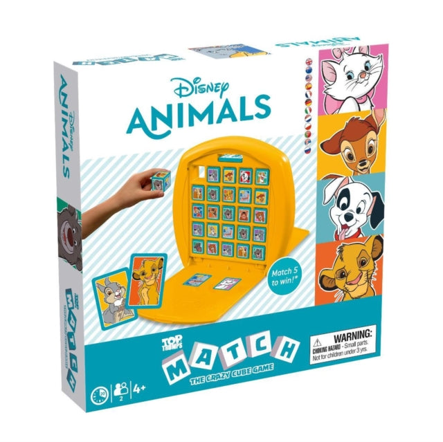 Animals Top Trumps Match (Board Game) - Disney - platenzaak.nl