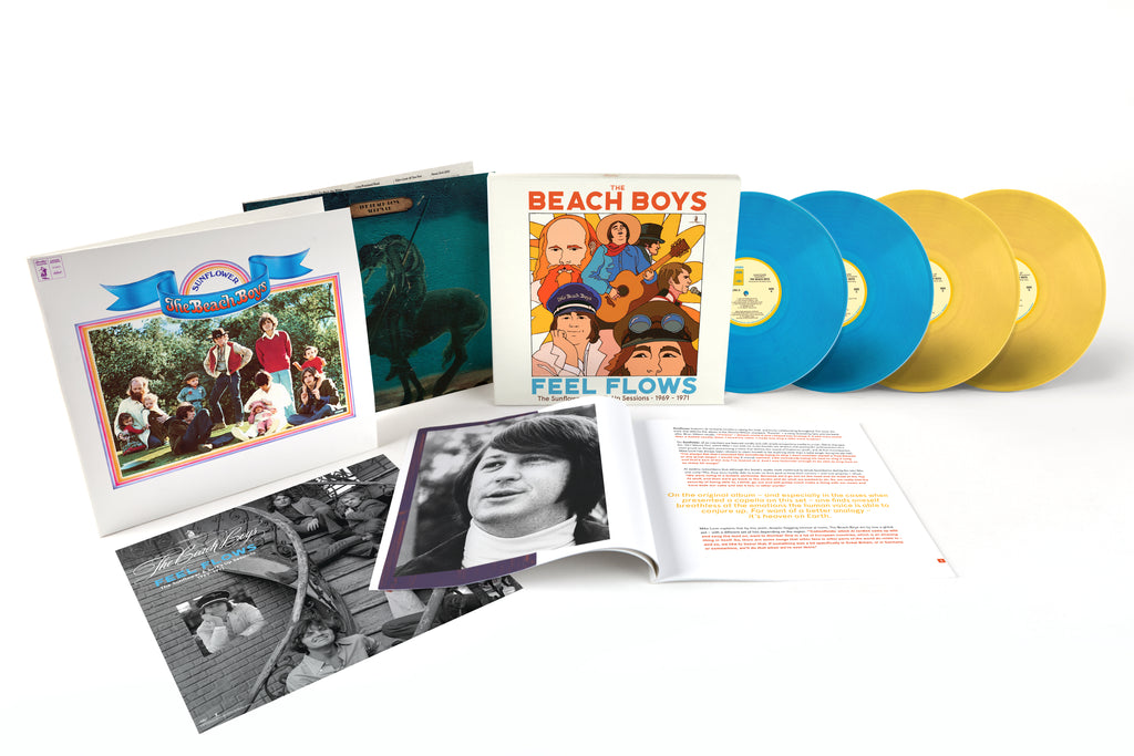 Feel Flows: The Sunflower & Surf’s Up Sessions 1969-1971 (Store Exclusive Coloured 4LP) - The Beach Boys - platenzaak.nl