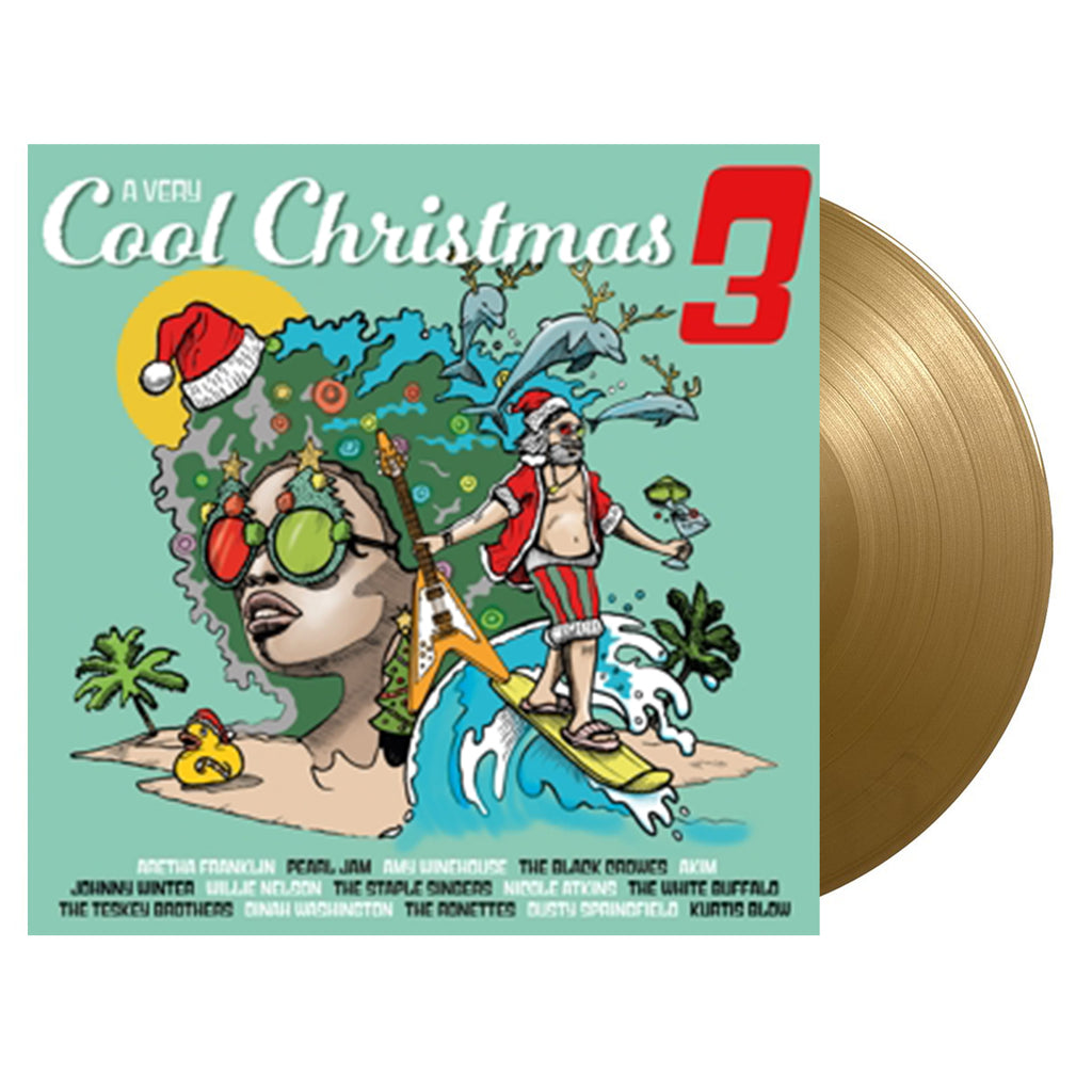 A Very Cool Christmas 3 (Gold 2LP) - Various Artists - platenzaak.nl