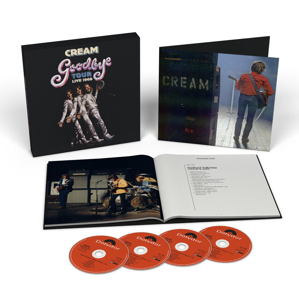 Goodbye Tour Live 1968 (4CD Boxset) - Cream - platenzaak.nl