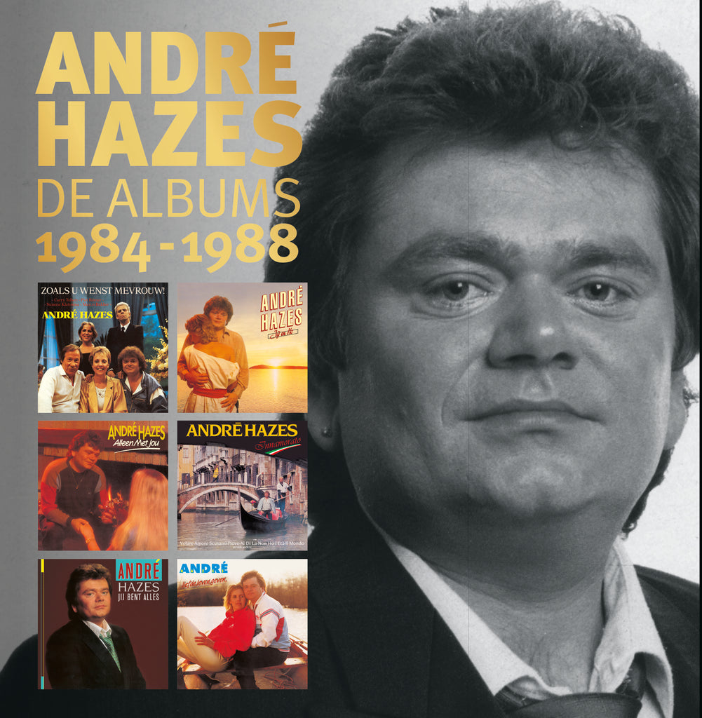 De Albums 1984-1988 (6CD Boxset) - André Hazes - platenzaak.nl