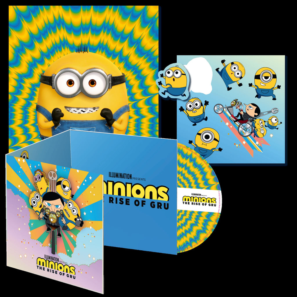 Minions: The Rise Of Gru (CD+Poster+Stickers) - Soundtrack - platenzaak.nl