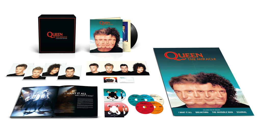 The Miracle (5CD+Blu-Ray+DVD+LP Boxset) - Queen - platenzaak.nl