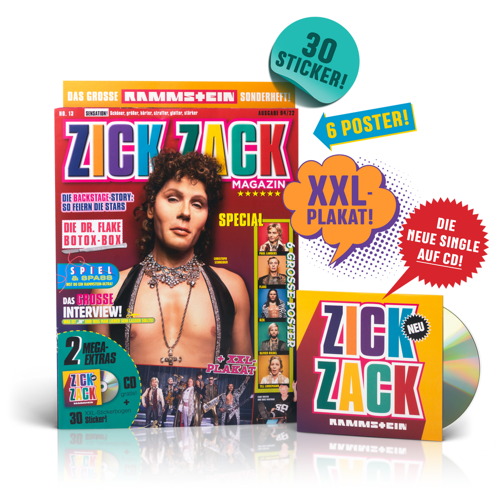 Zick Zack (CD single) - Rammstein - platenzaak.nl