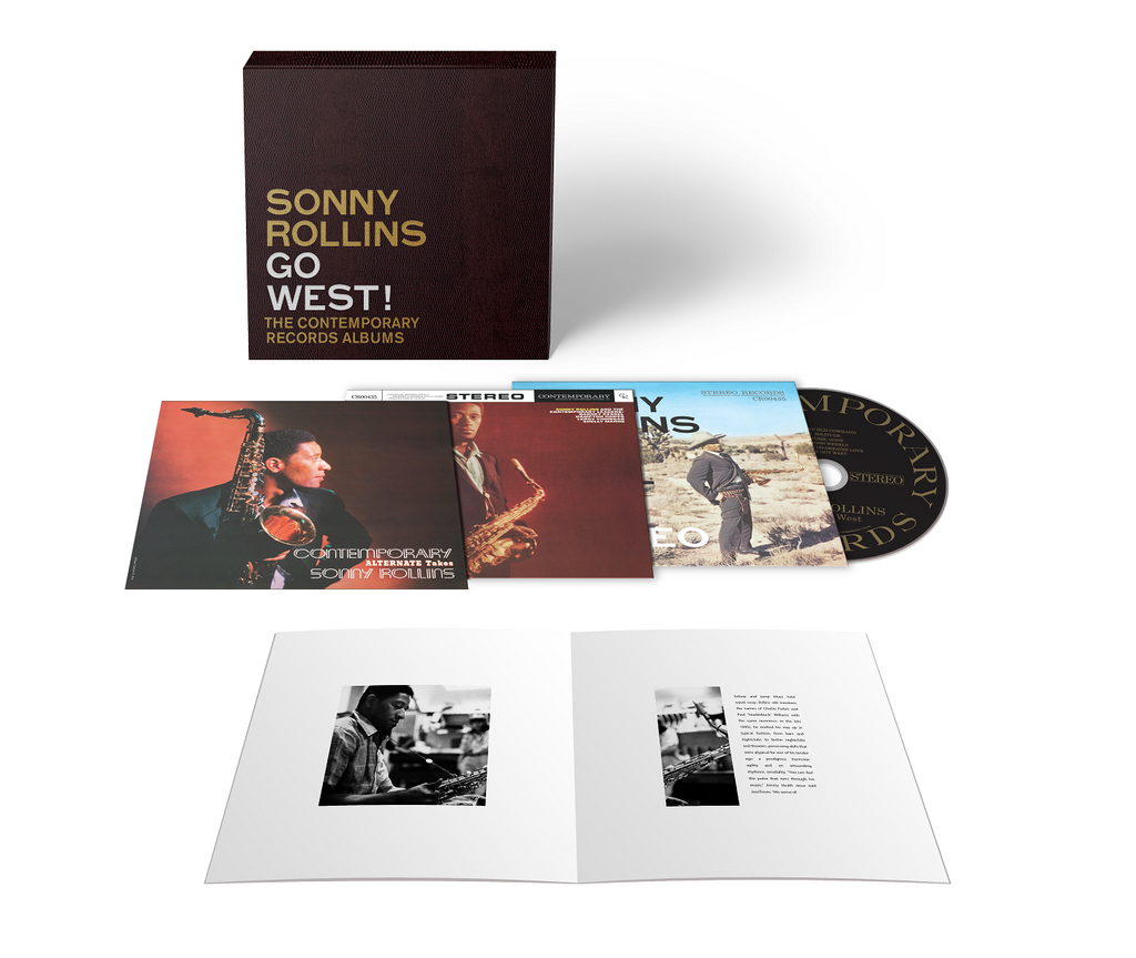 Go West!: The Contemporary Records Albums (3CD Boxset) - Sonny Rollins - platenzaak.nl