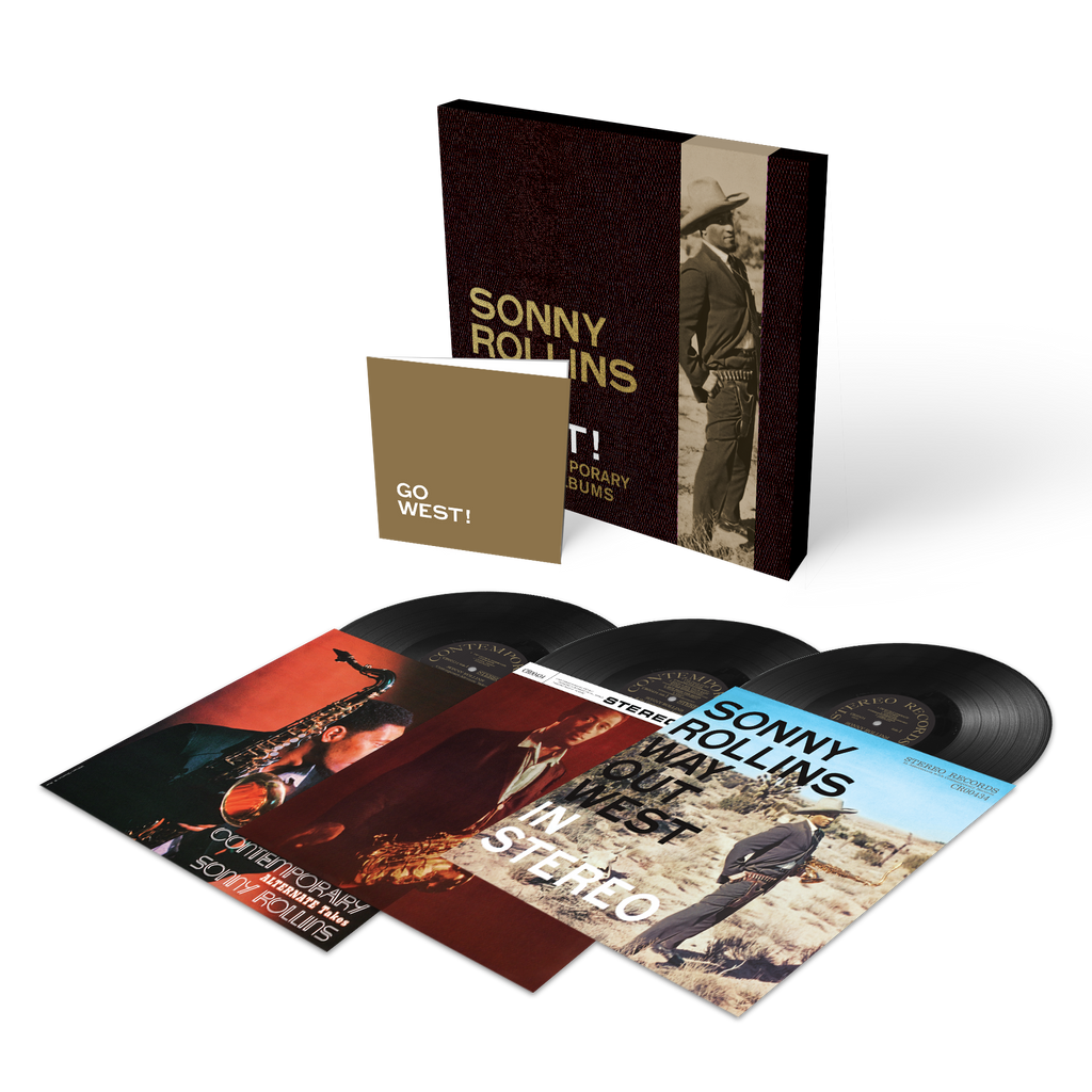 Go West!: The Contemporary Records Albums (3LP Boxset) - Sonny Rollins - platenzaak.nl
