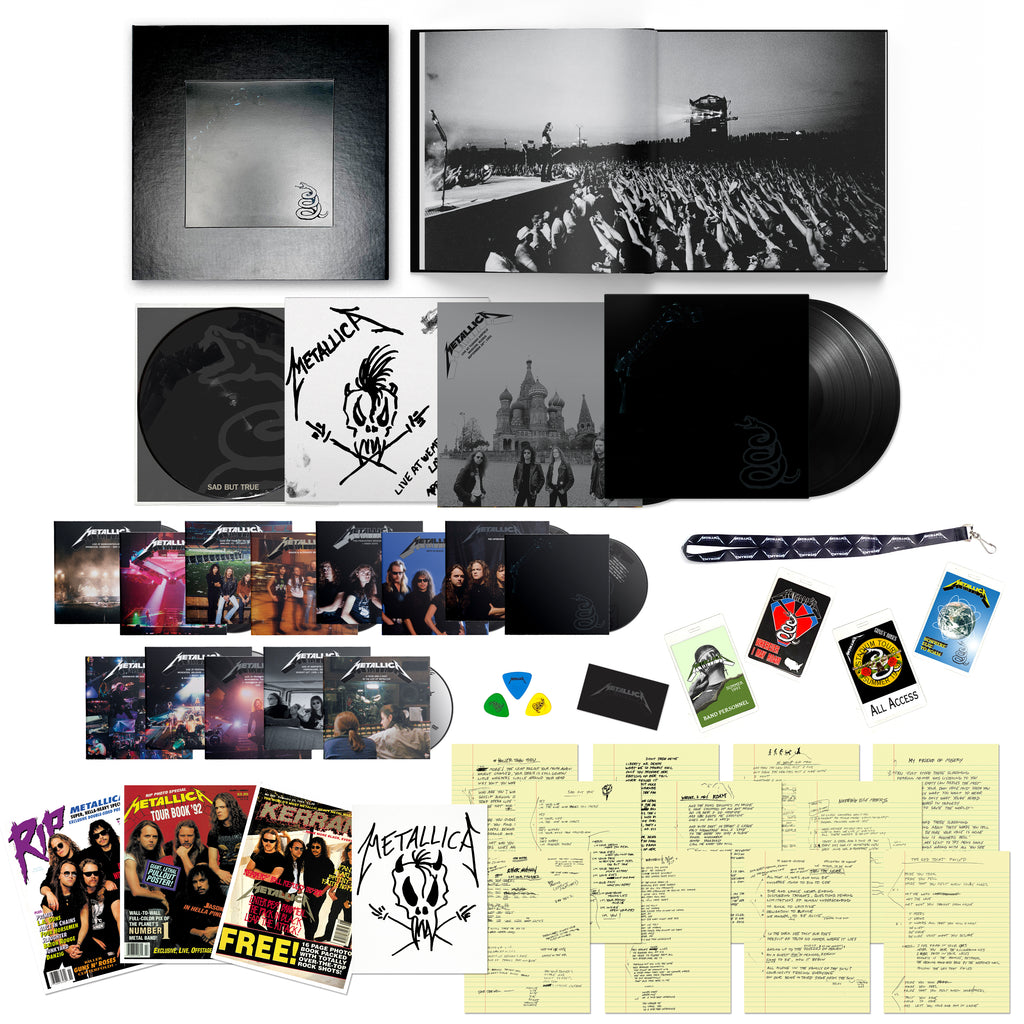 Metallica The Black Album (6LP+14CD+5DVD Boxset) - Metallica - platenzaak.nl