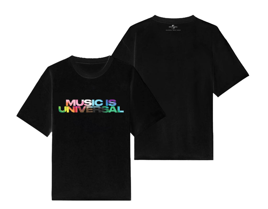 Music Is Universal (Store Exclusive Black T-Shirt) -  - platenzaak.nl