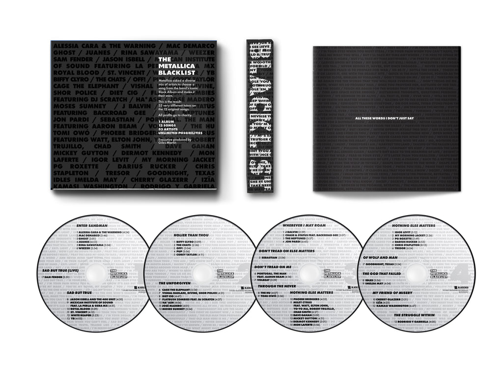 The Metallica Blacklist (4CD) - Various Artists, Metallica - platenzaak.nl