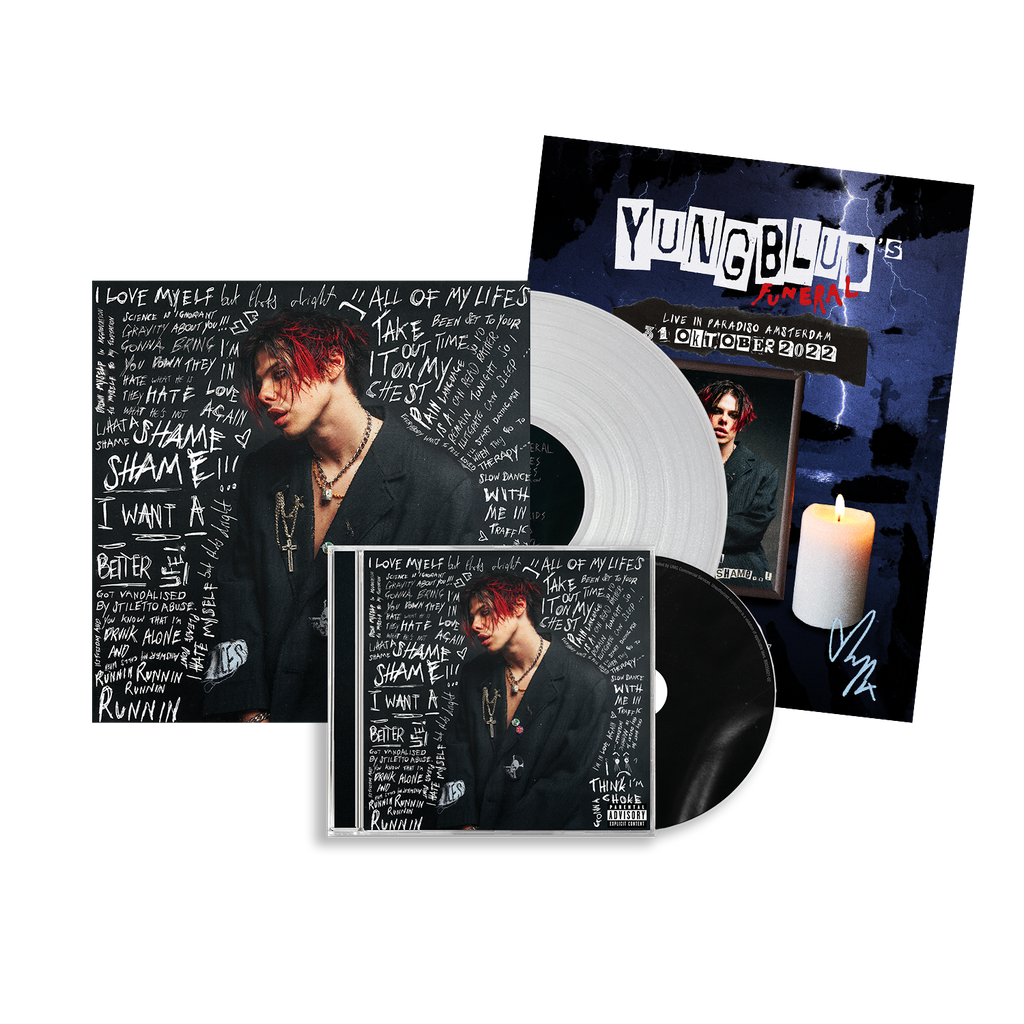 YUNGBLUD (Store Exclusive LP+CD+Signed Funeral Poster+Pre-access Code Bundle) - YUNGBLUD - platenzaak.nl
