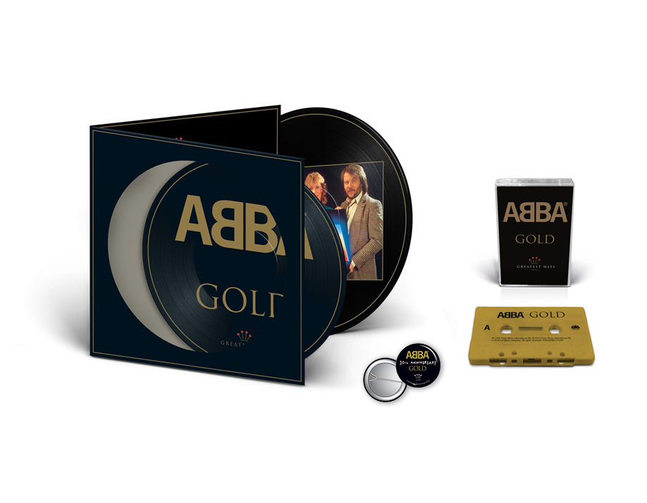 Gold (30th Anniversary Picture Disc 2LP+Cassette+Pin Bundle) - ABBA - platenzaak.nl