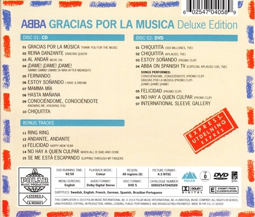Gracias Por La Musica (Deluxe CD+DVD) - Platenzaak.nl