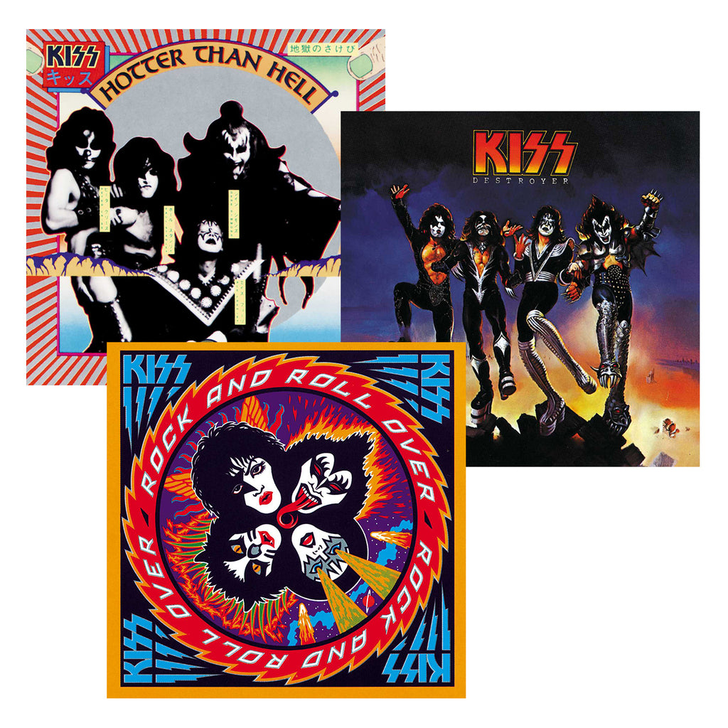 The 70's Albums Vol.2 (3CD bundle) - Kiss - platenzaak.nl