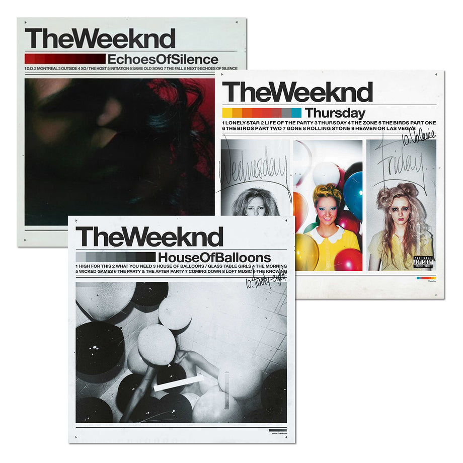 The Weeknd Trilogy Vinyl Records 3 Pack online